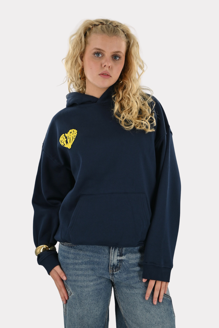 Love tigers hoodie - navy