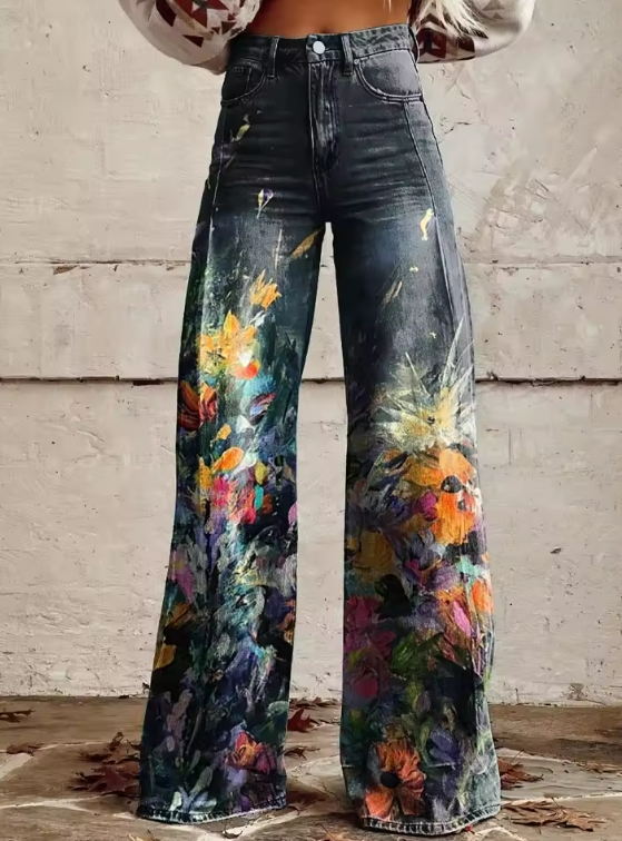 MIRA | Boho Chic Vloeiende en Comfortabele Broek