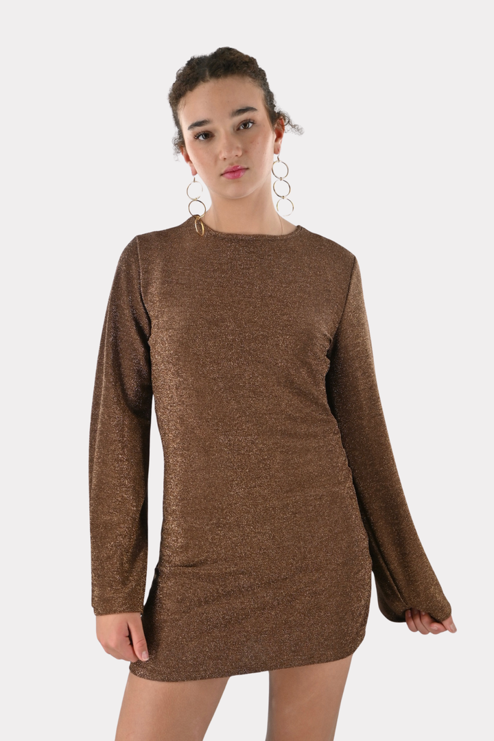 Party fever dress - bruin