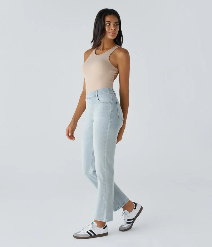 MAÏRA | Hoge Taille Ultra Comfortabele Broek met Casual Chic Stijl