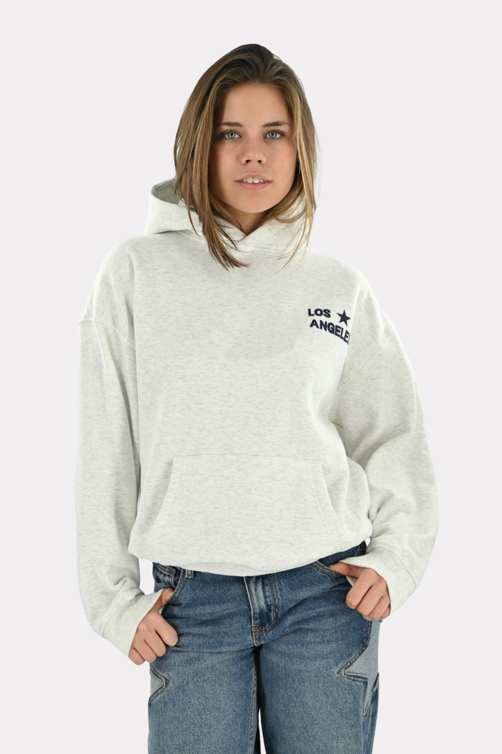 LA hoodie - grijs