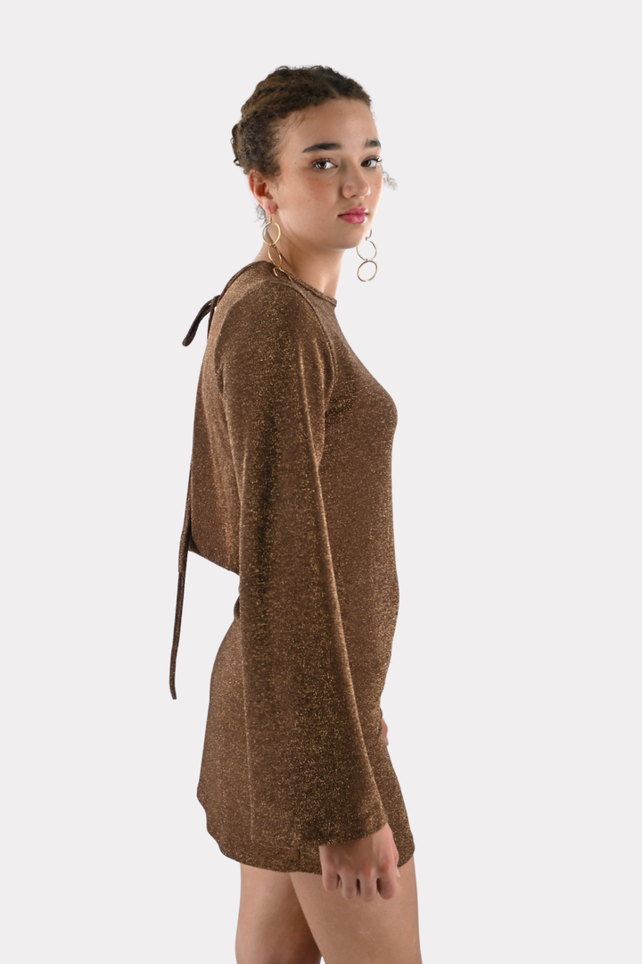 Party fever dress - bruin