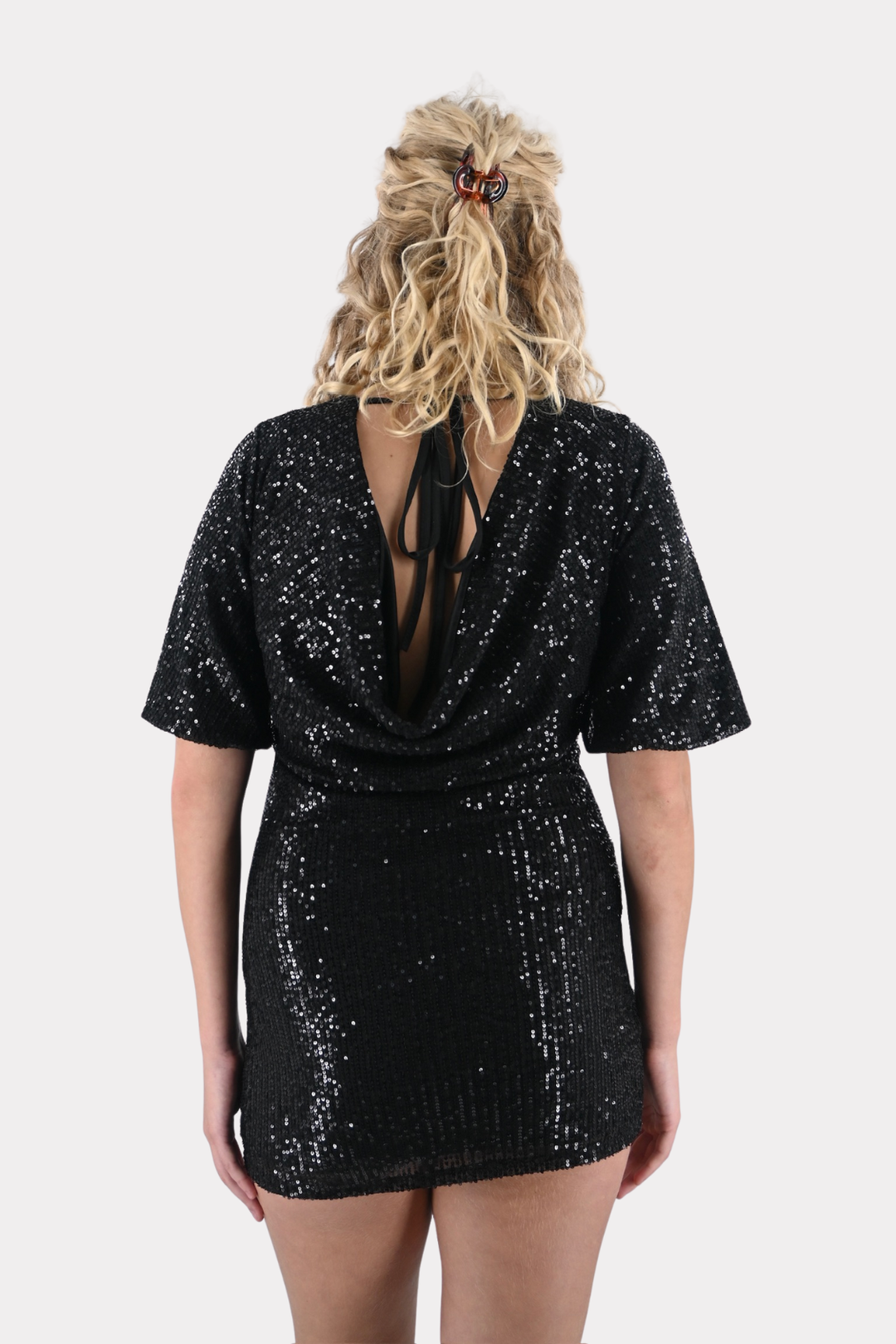 Disco dream dress - zwart