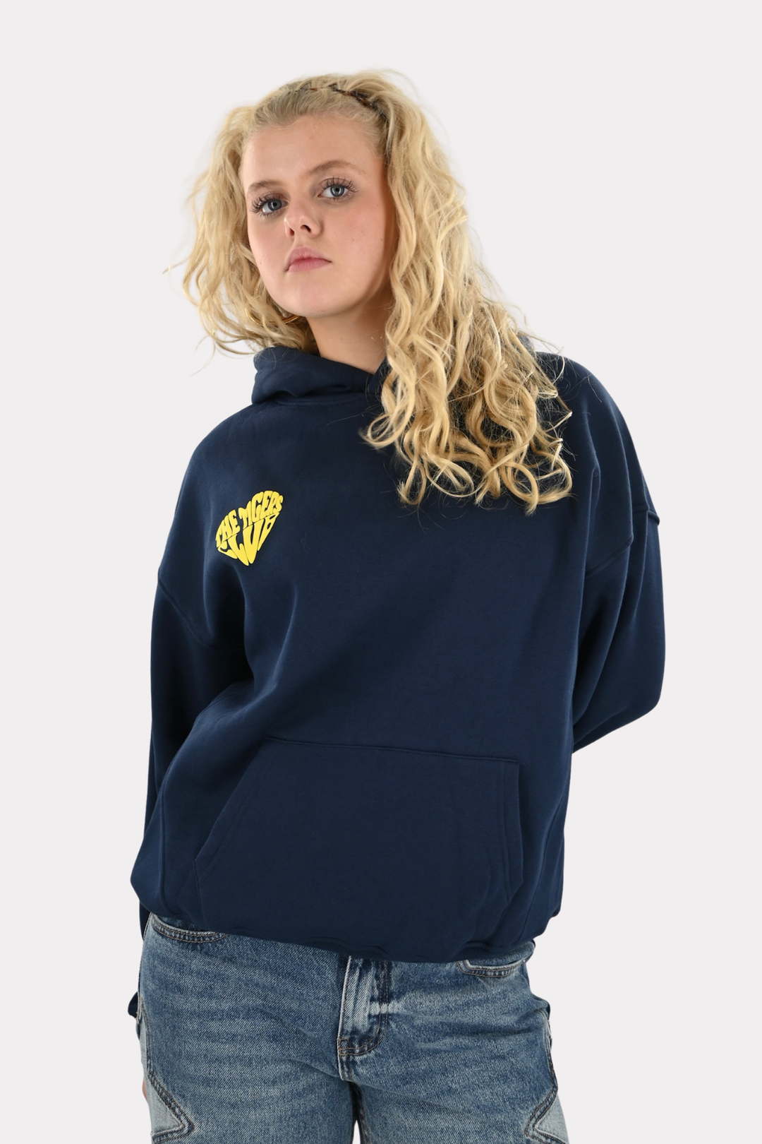Love tigers hoodie - navy