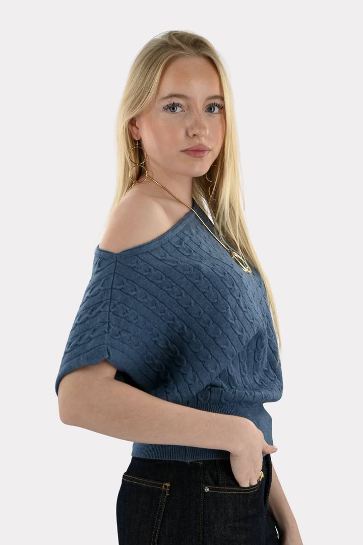 Mare top - blauw