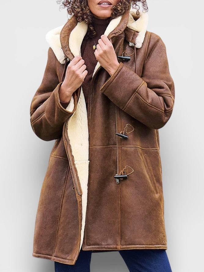 SELENA™ | Winterjas met Flatterende Pasvorm en Tijdloze Elegantie