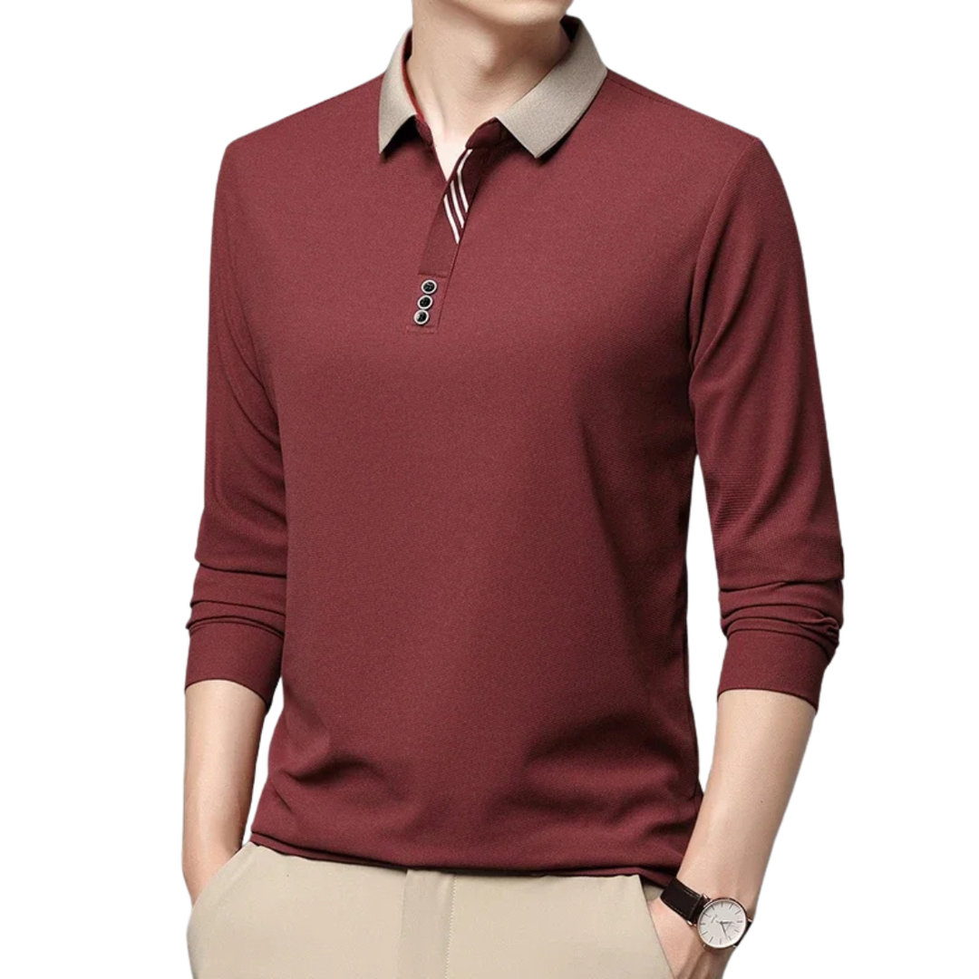MAXIM | ELEGANTE EN ADEMENDE POLO VOOR HEREN