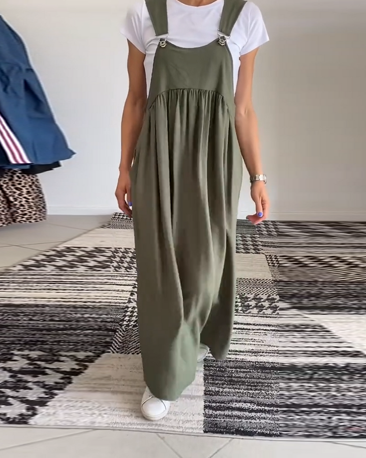 KARA | Casual-Chic Mouwloos Vloeiend Jurk