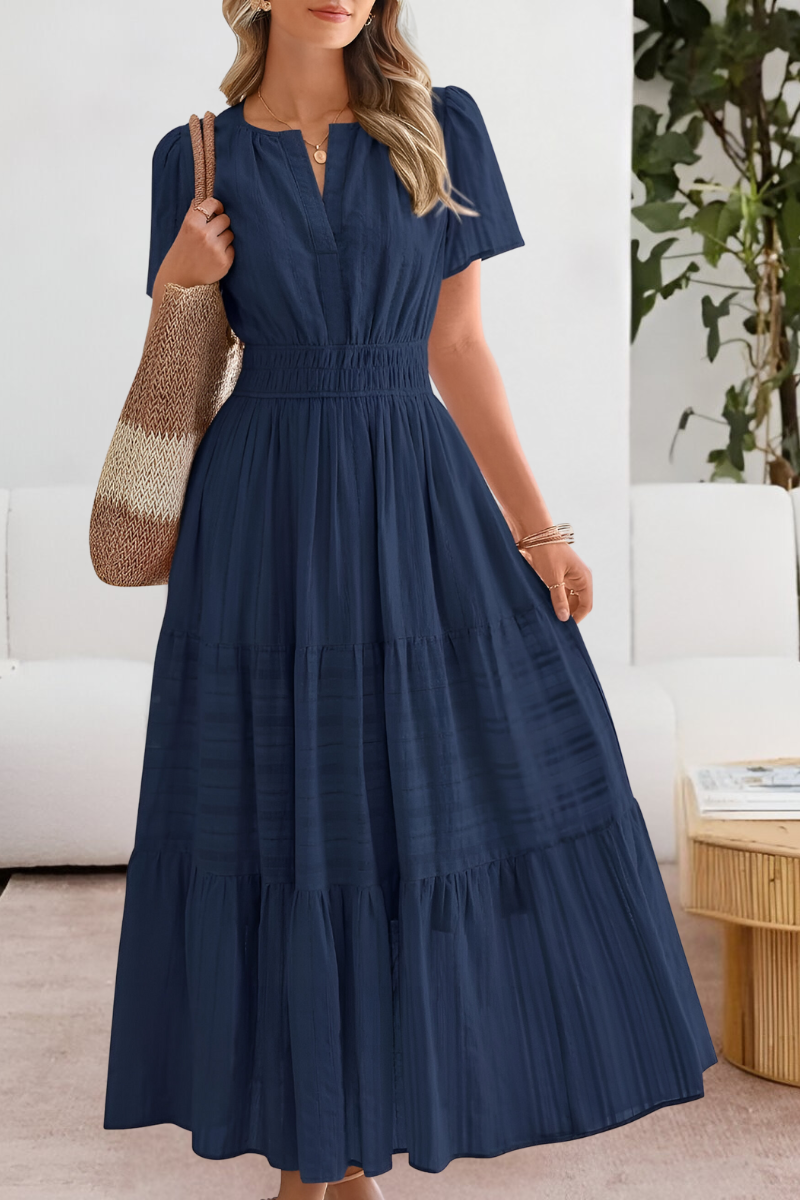 MINA | Lange Boho Jurk voor de Zomer