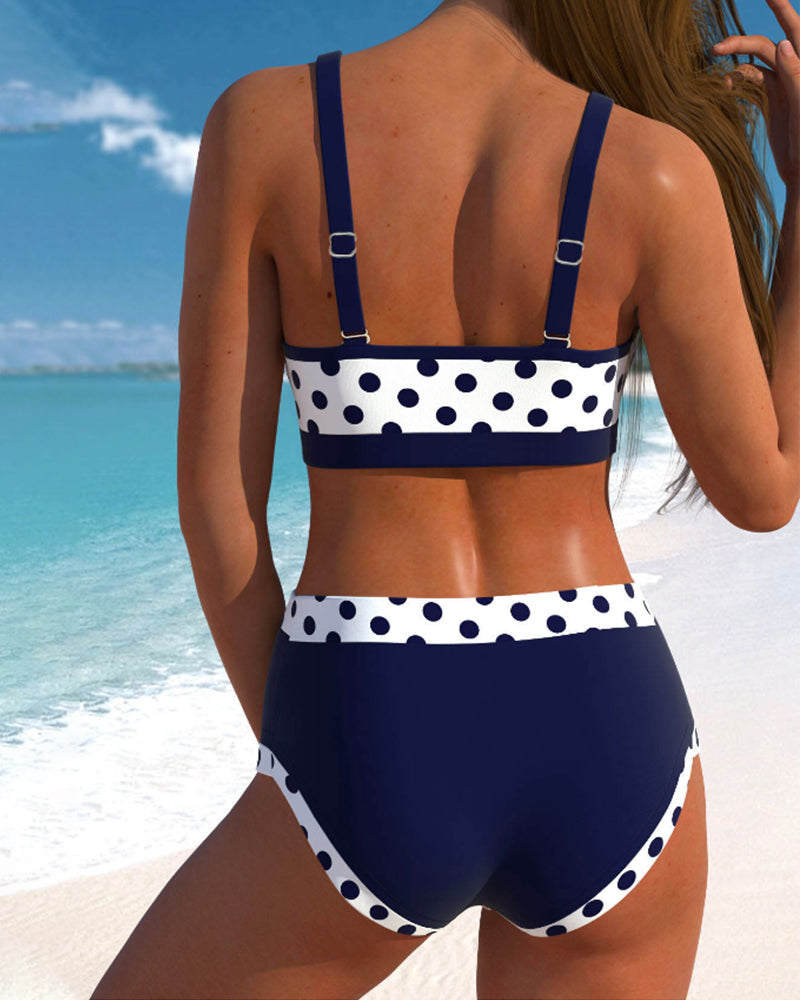 KLARA | Elegante en Speelse Bikini Patchwork