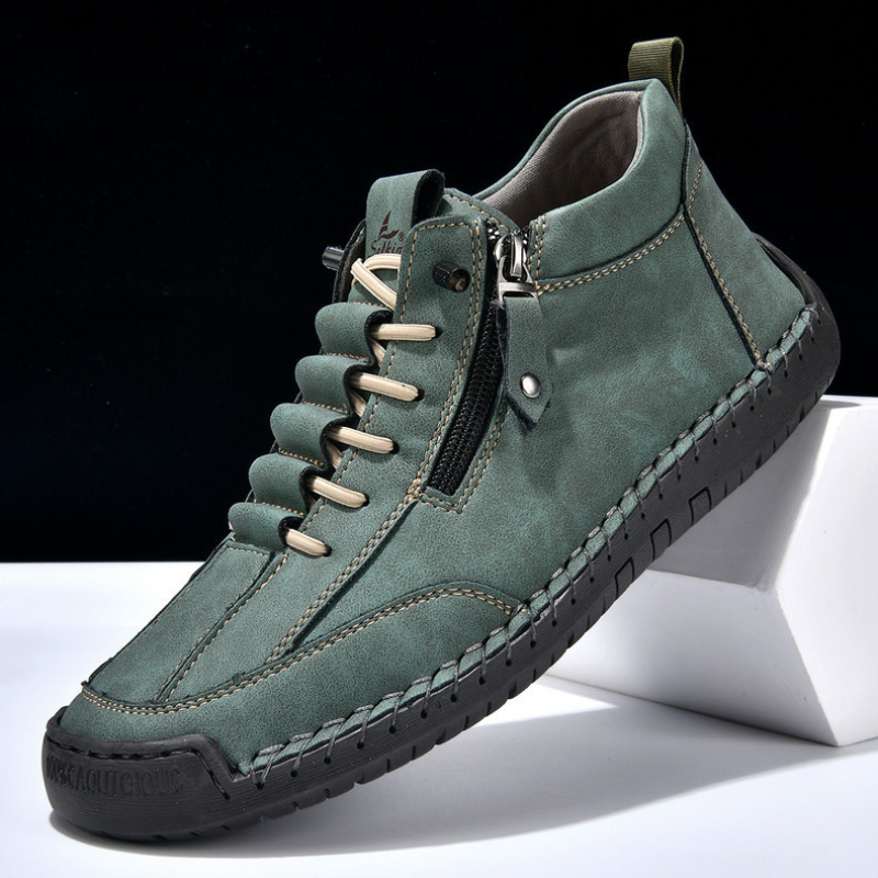 ADAM™ | Nubuckleder Schoenen met Rits voor Mannen