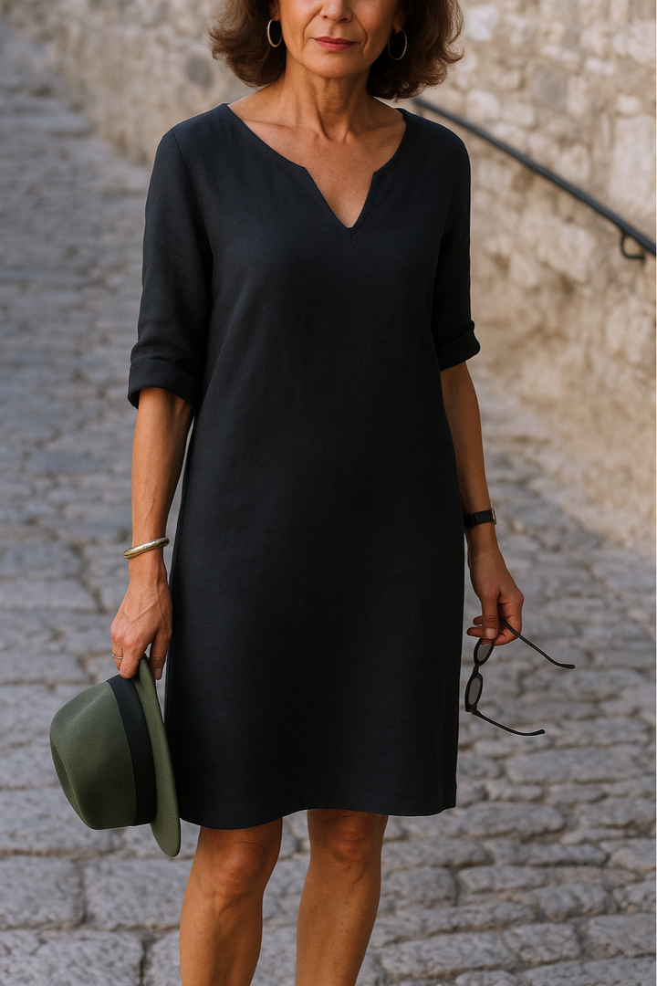 NATI - ELEGANTE LINEN JURK