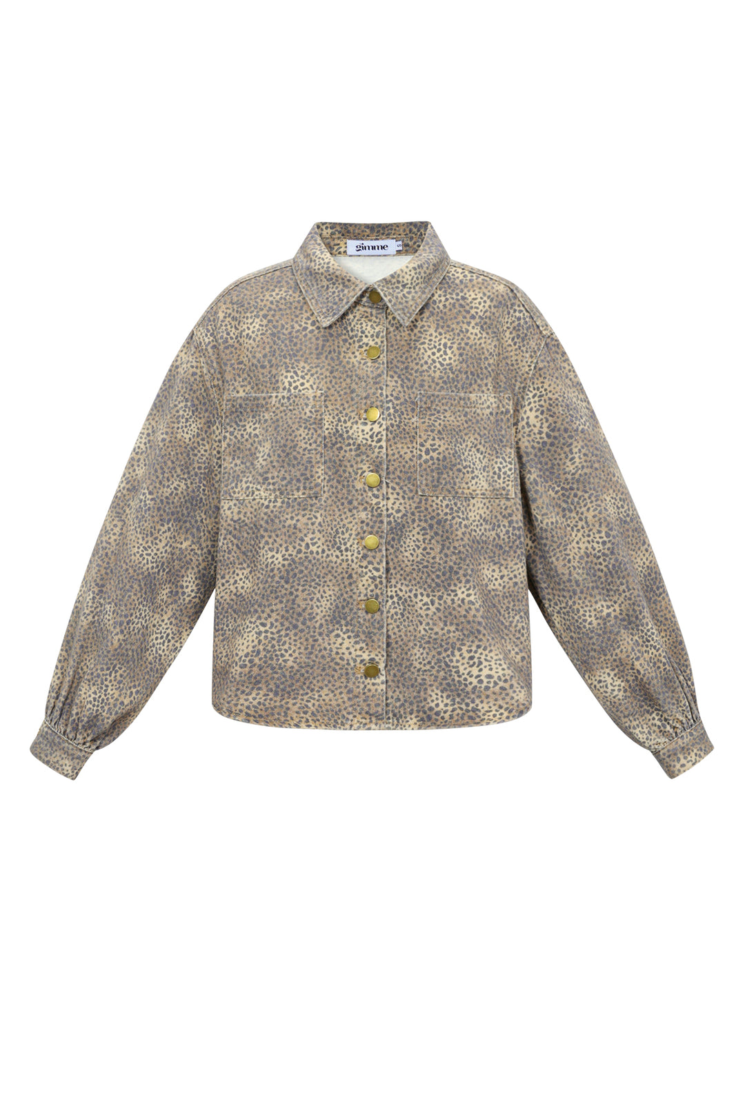 de cowgirl & dol op luipaardprint jeans