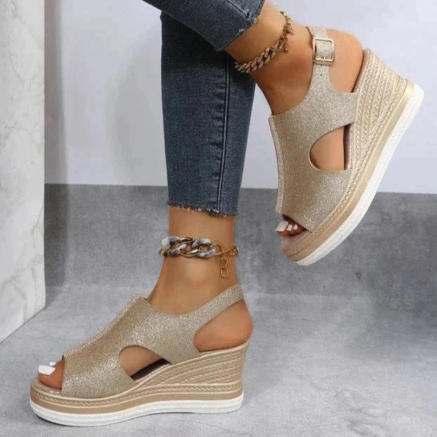 Maeve – Ontspannen Wedge Sandalen