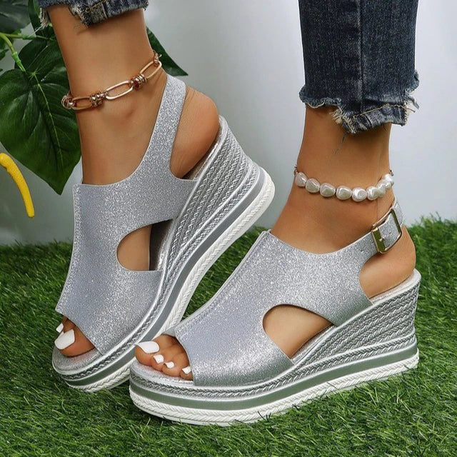 Maeve – Ontspannen Wedge Sandalen