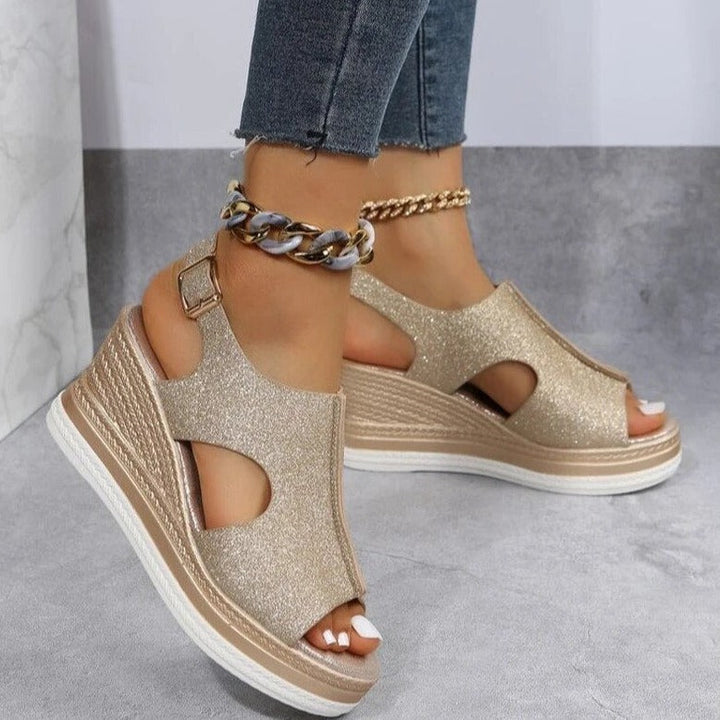 Maeve – Ontspannen Wedge Sandalen