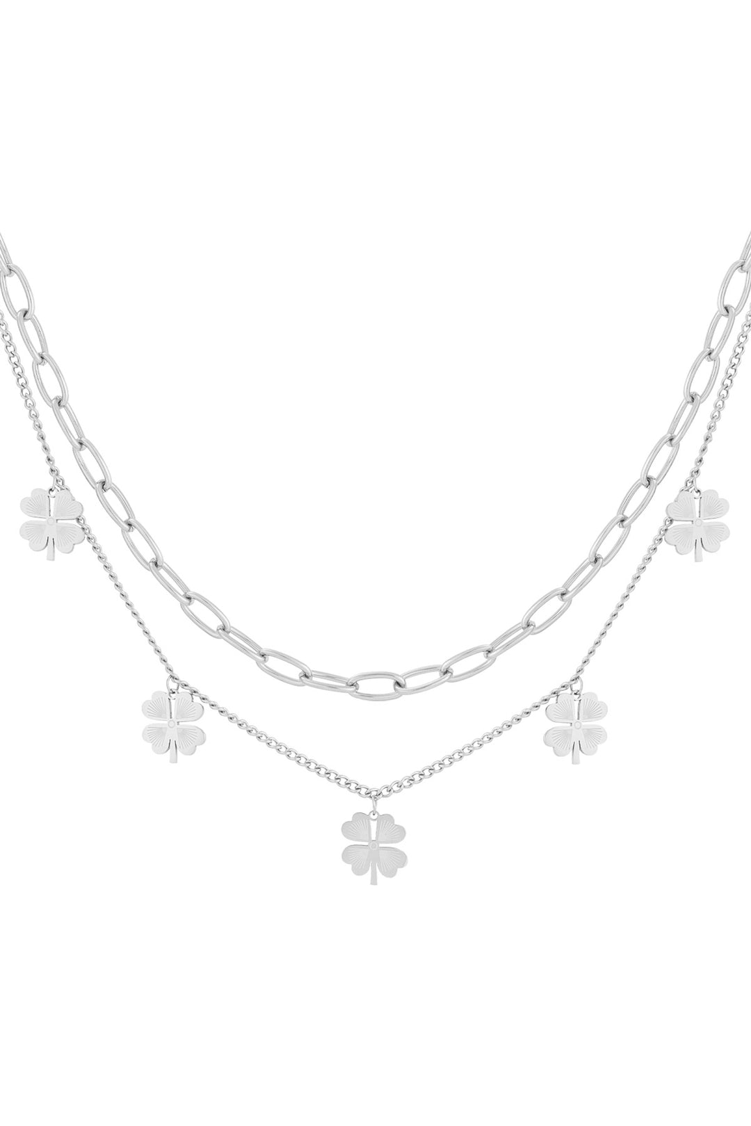 layered luck ketting