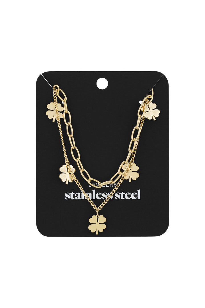 layered luck ketting