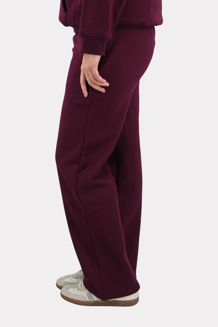 Tiger lounge pants - bordeaux