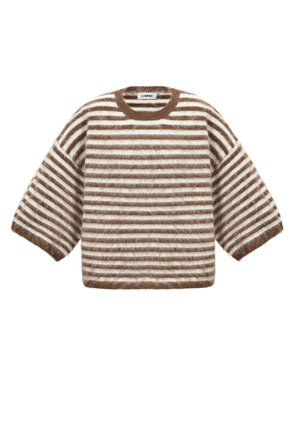 Truien van polyestervezel (polyester) met strepen, casual herfst-/winterkleding