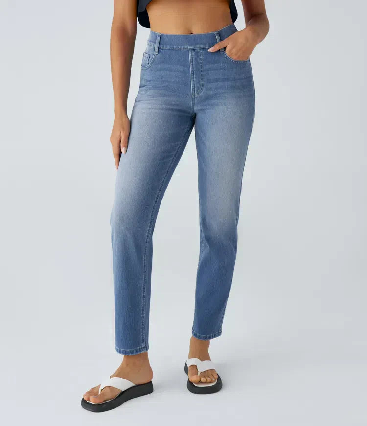 MAÏRA | Hoge Taille Ultra Comfortabele Broek met Casual Chic Stijl