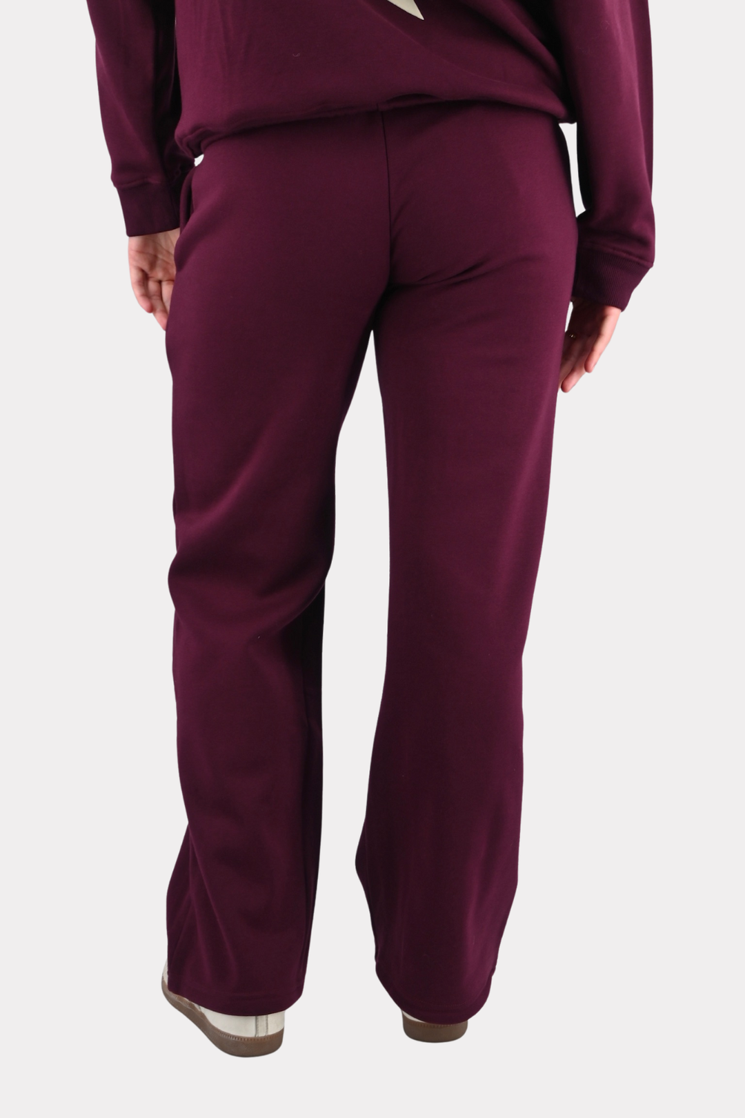 Tiger lounge pants - bordeaux