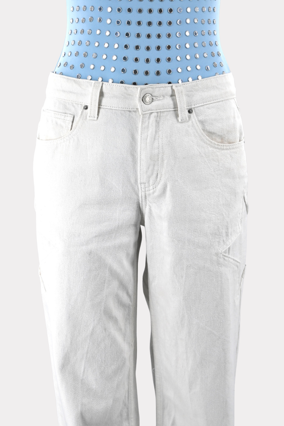 Star of the night jeans - wit