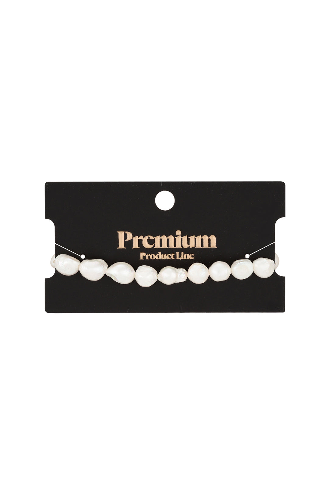 Armband parel hart sluiting Goud kleur Stainless Steel