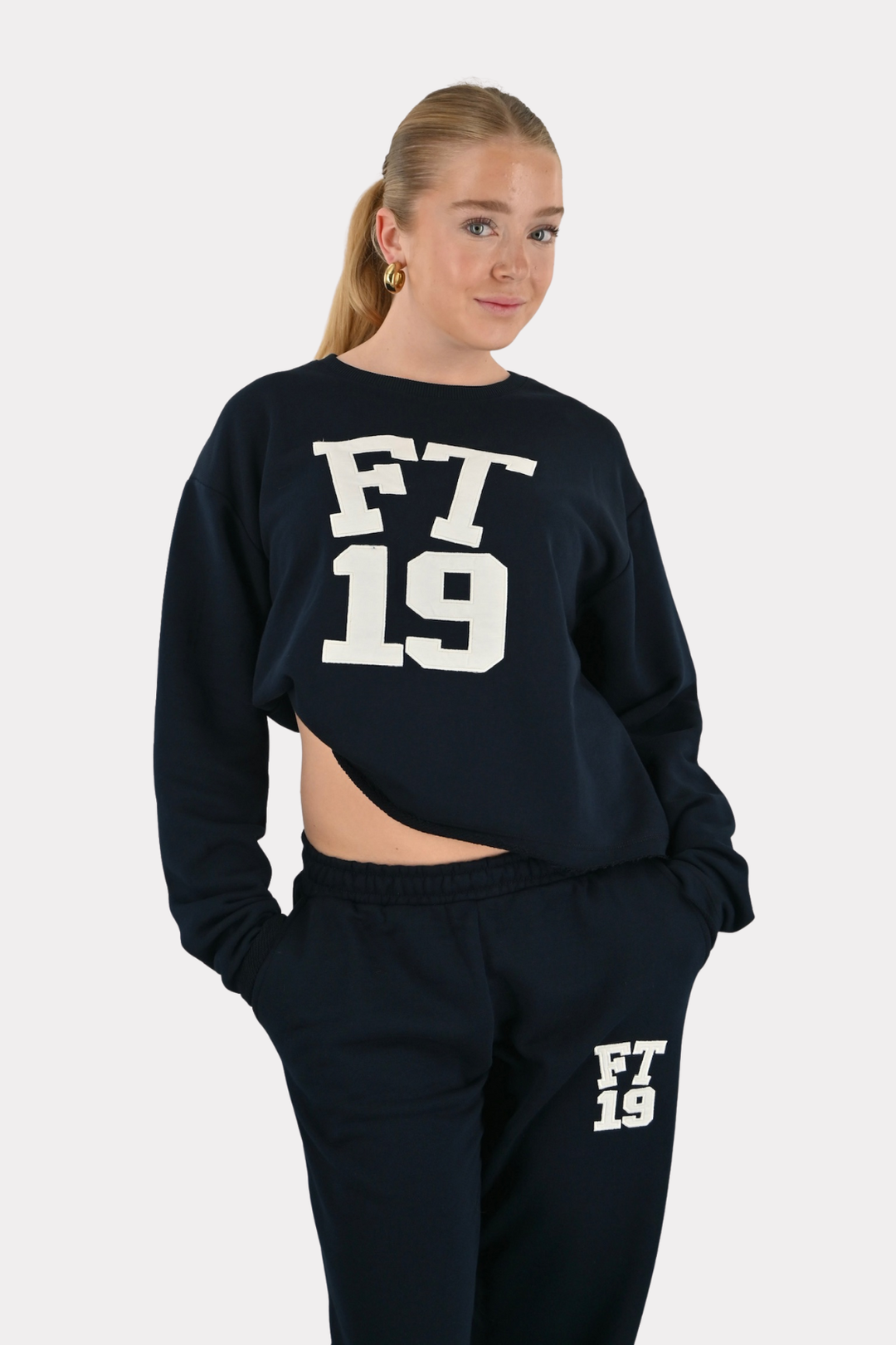 College sweater - navy