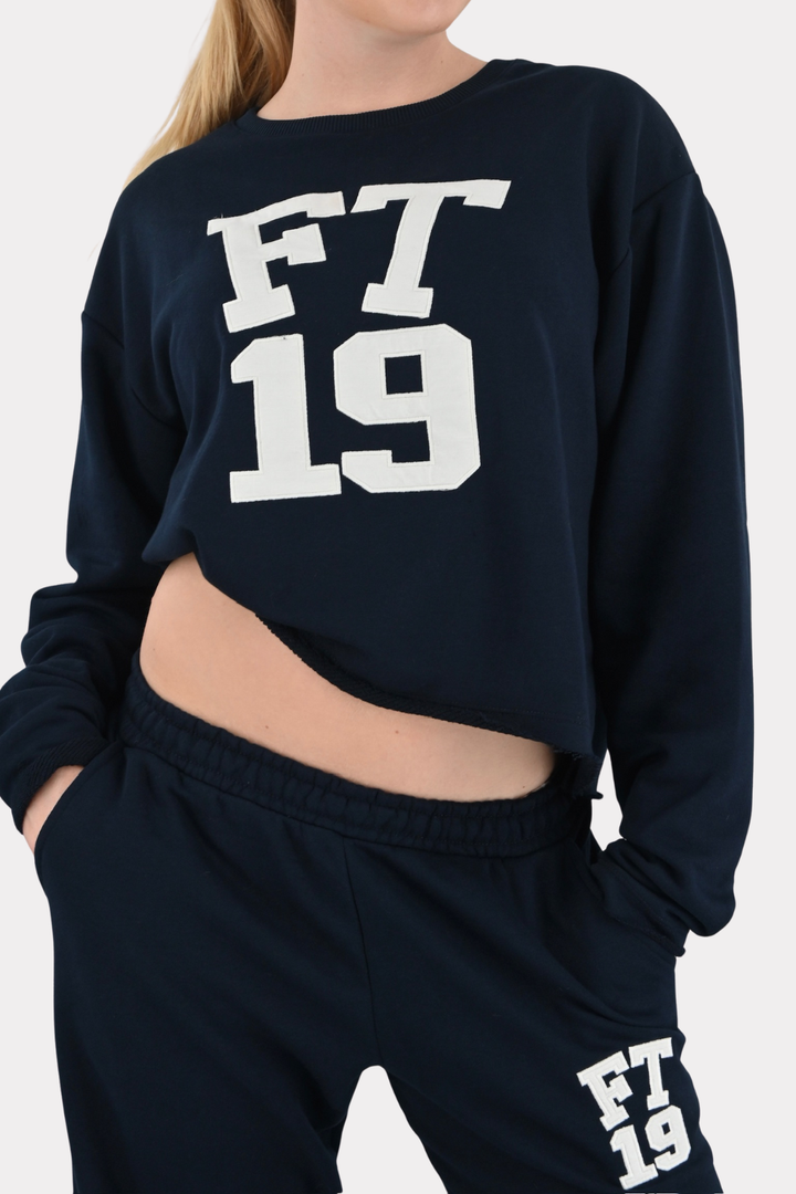 College sweater - navy
