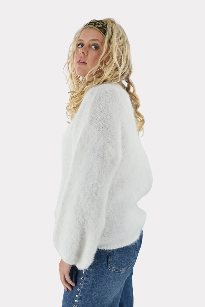 Faye knit - wit