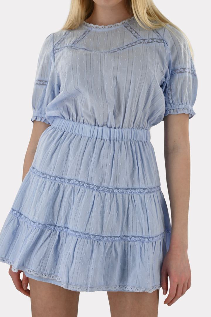 Sunset dress - blauw