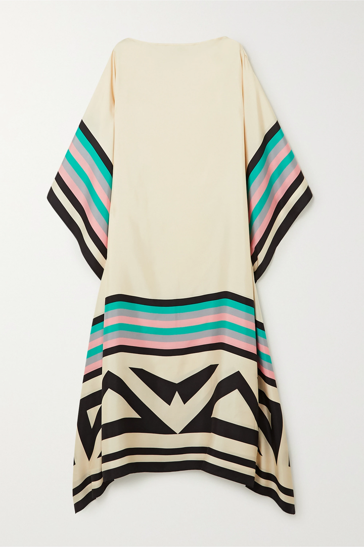 JADA | Boho Chic Caftan met Grafische Print