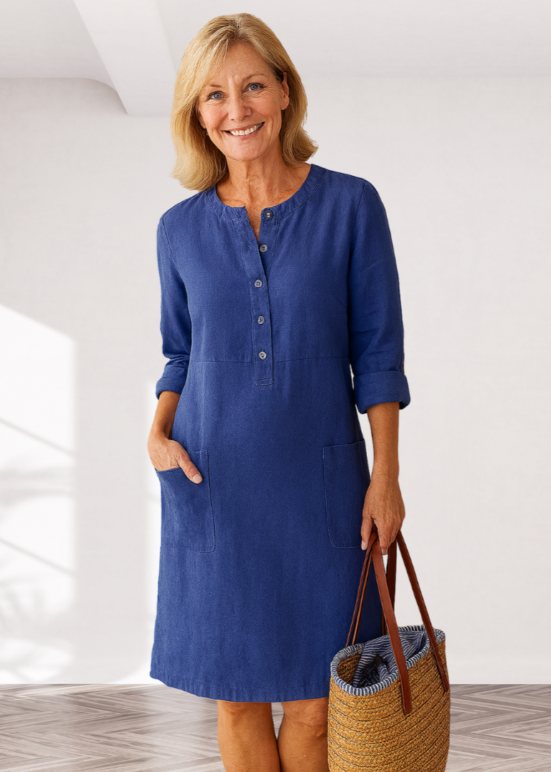 MIO | Casual Damesjurk met Relaxte Pasvorm en Tijdloze Look voor Elke Dag