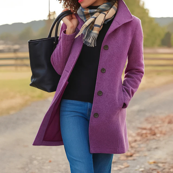 MARINA | Elegante Jas met Omarmende Warmte en Tijdloze Stijl