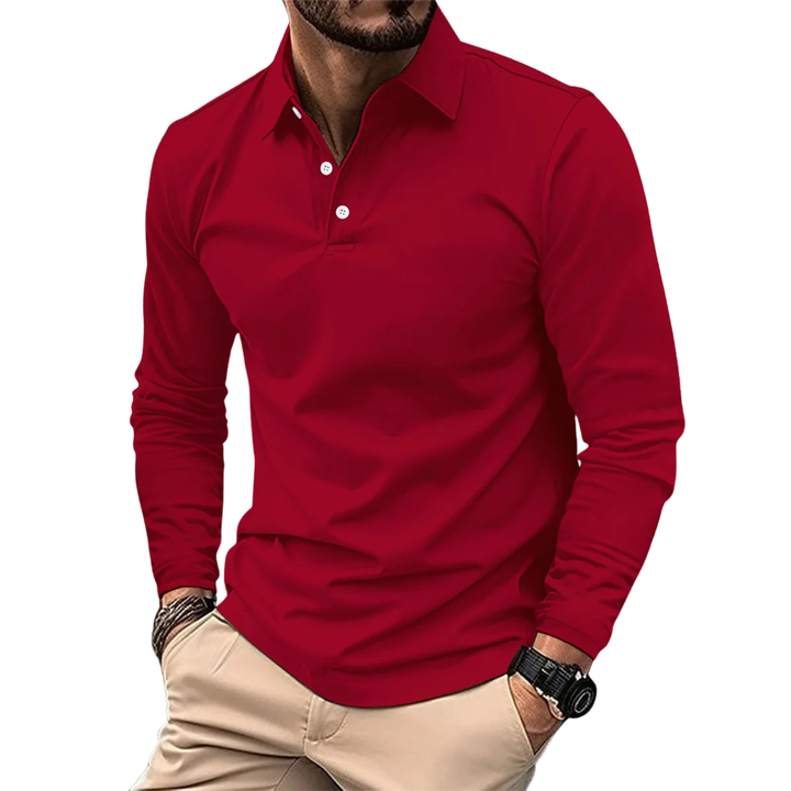 RODERICK | LUXE LANGERMIGE POLO VOOR HEREN