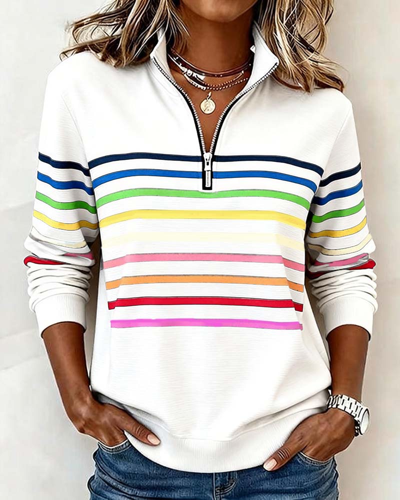 NINA | Casual Sweater met Comfort en Kleurrijke Stijl voor Elke Dag