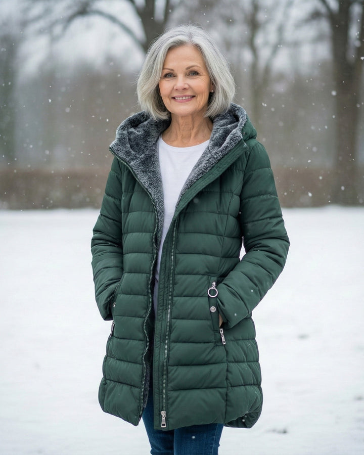 FLAIR | Pufferjas gevoerd met fleece