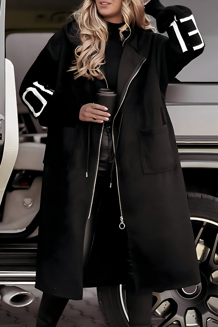 LIVIA | Elegante Jas met Capuchon die Raffinement en Dagelijks Comfort Biedt