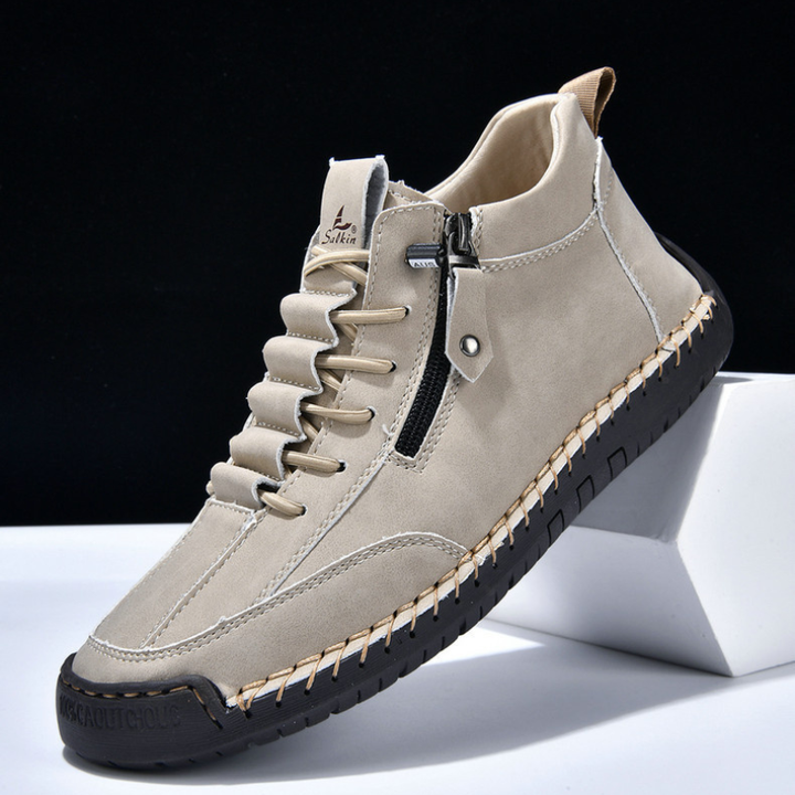 ADAM™ | Nubuckleder Schoenen met Rits voor Mannen