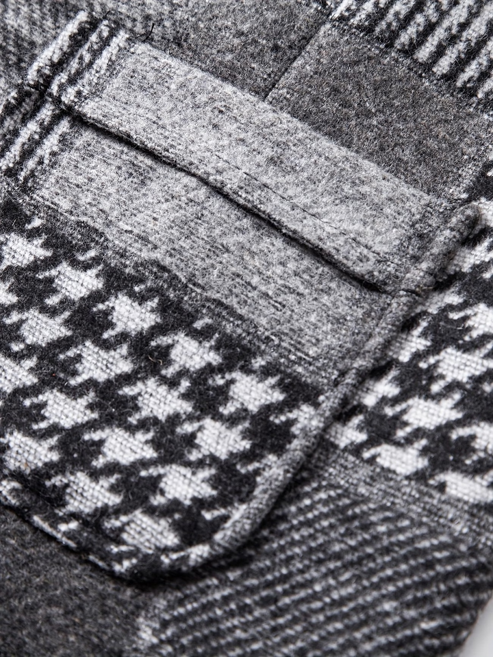 Oliver | Klassiek Tweed Gilet met Getailleerde Pasvorm