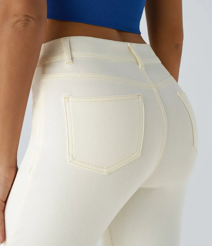 MAÏRA | Hoge Taille Ultra Comfortabele Broek met Casual Chic Stijl