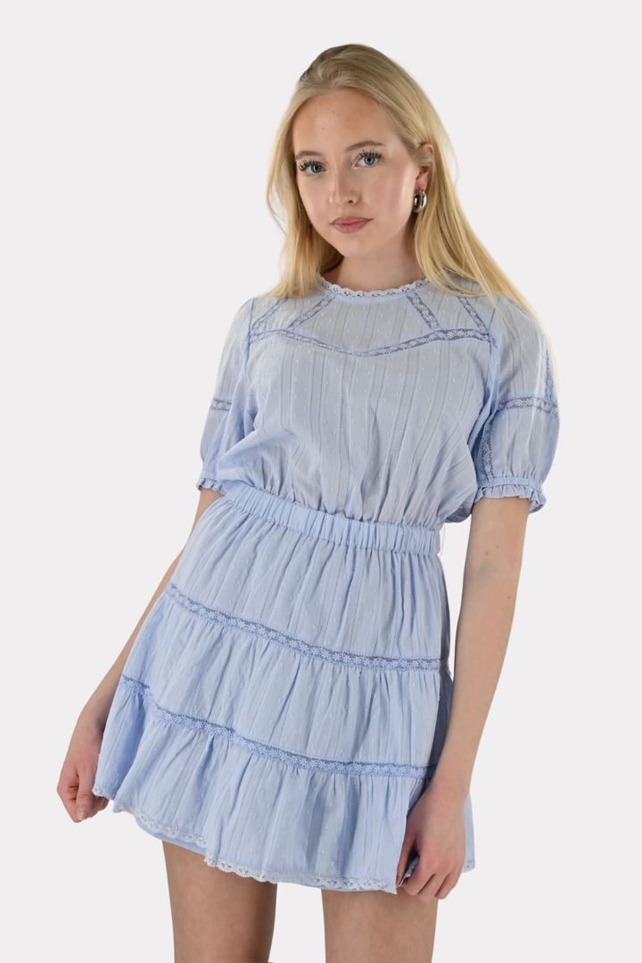 Sunset dress - blauw