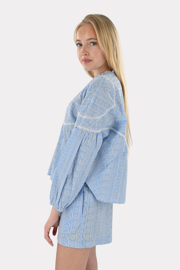 Dune blouse - licht blauw