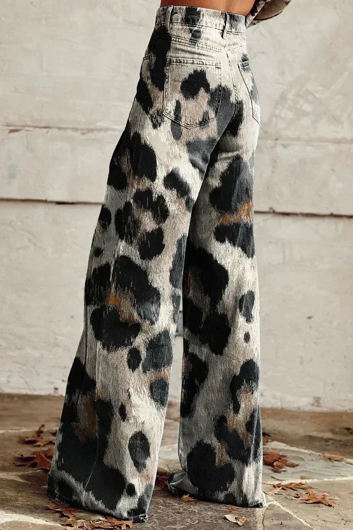 VIRAÉ | Boho Vintage Broek met Chic Print