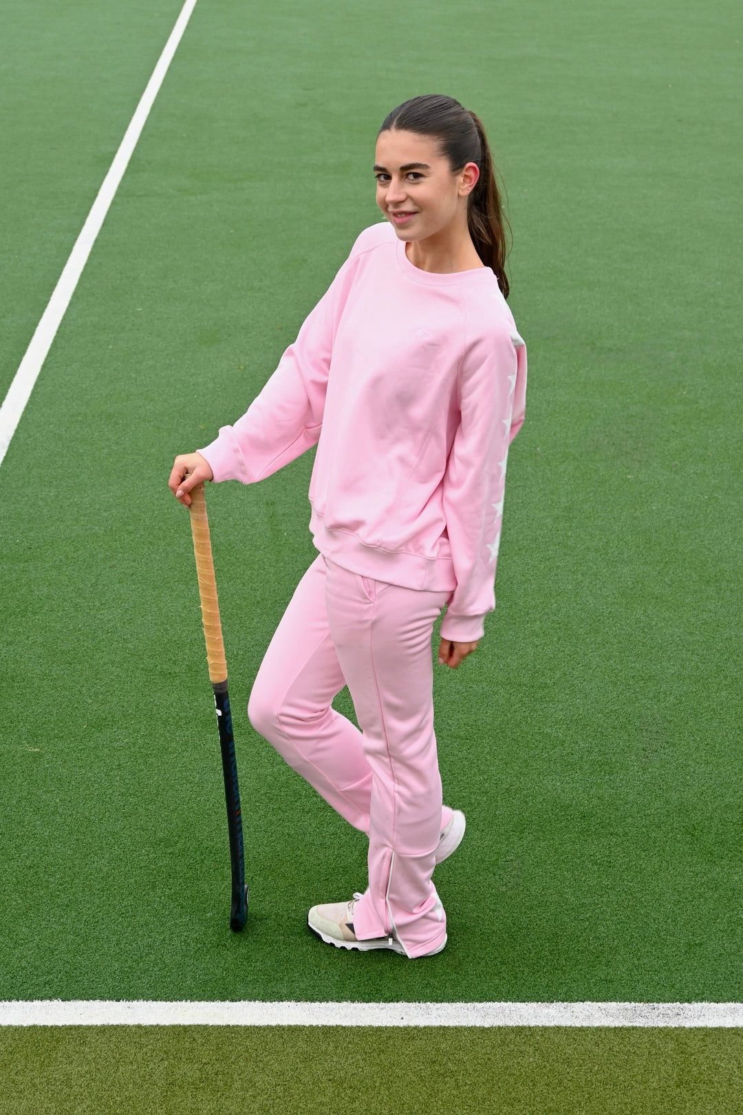 Trainings tiger pants - baby pink