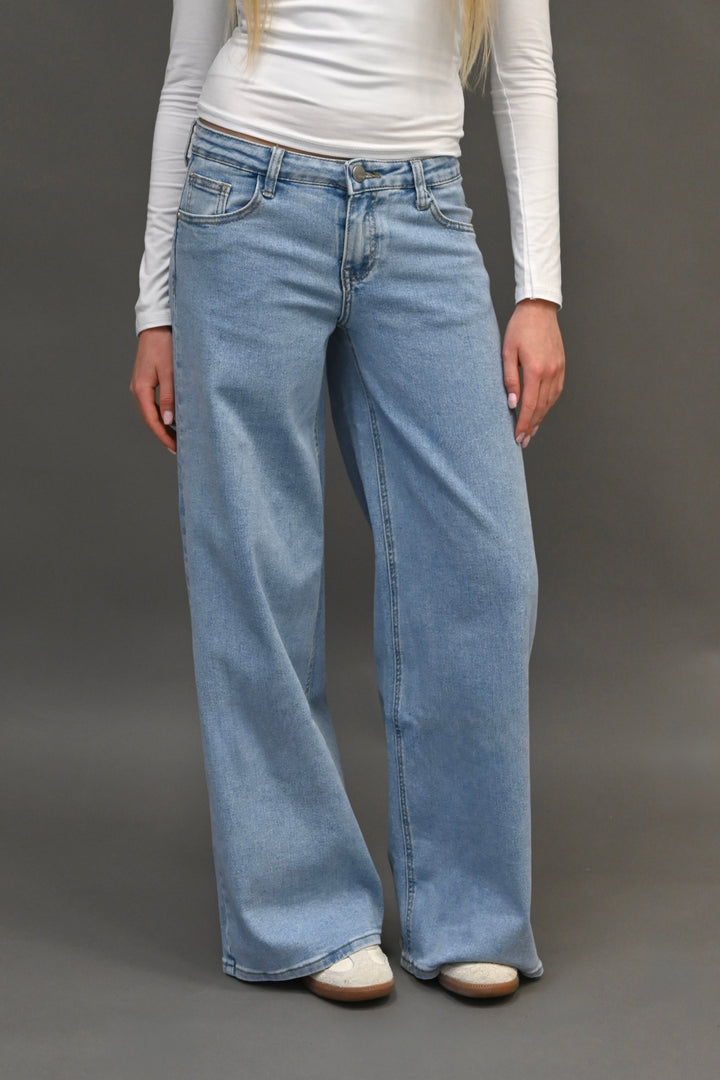Everyday low waist jeans - blauw
