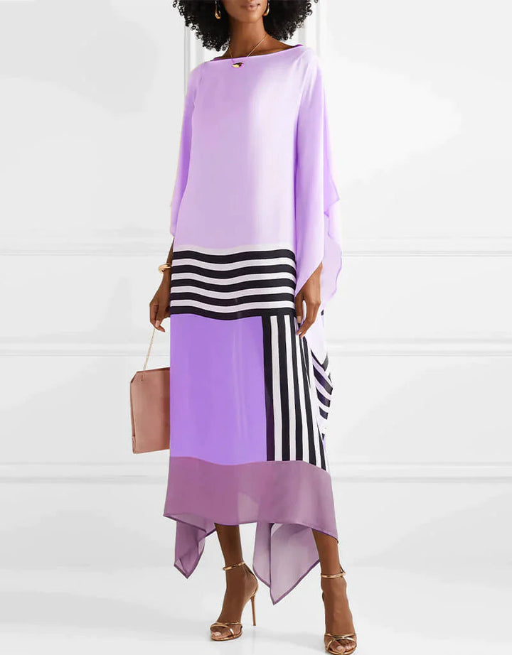 JADA | Boho Chic Caftan met Grafische Print