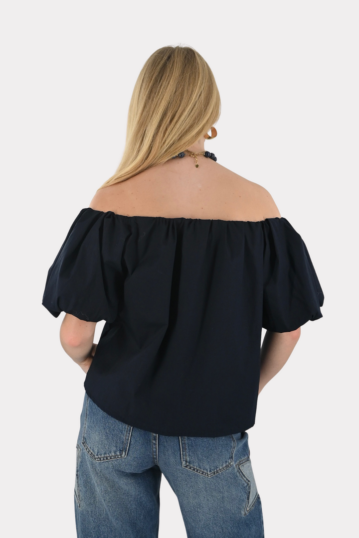 Fiore blouse - navy