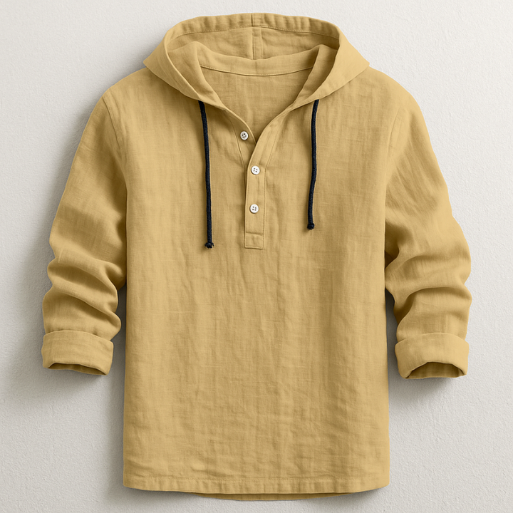 TINO | Casual Overhemd met Capuchon voor Heren Comfort & Stijlvolle Veelzijdigheid